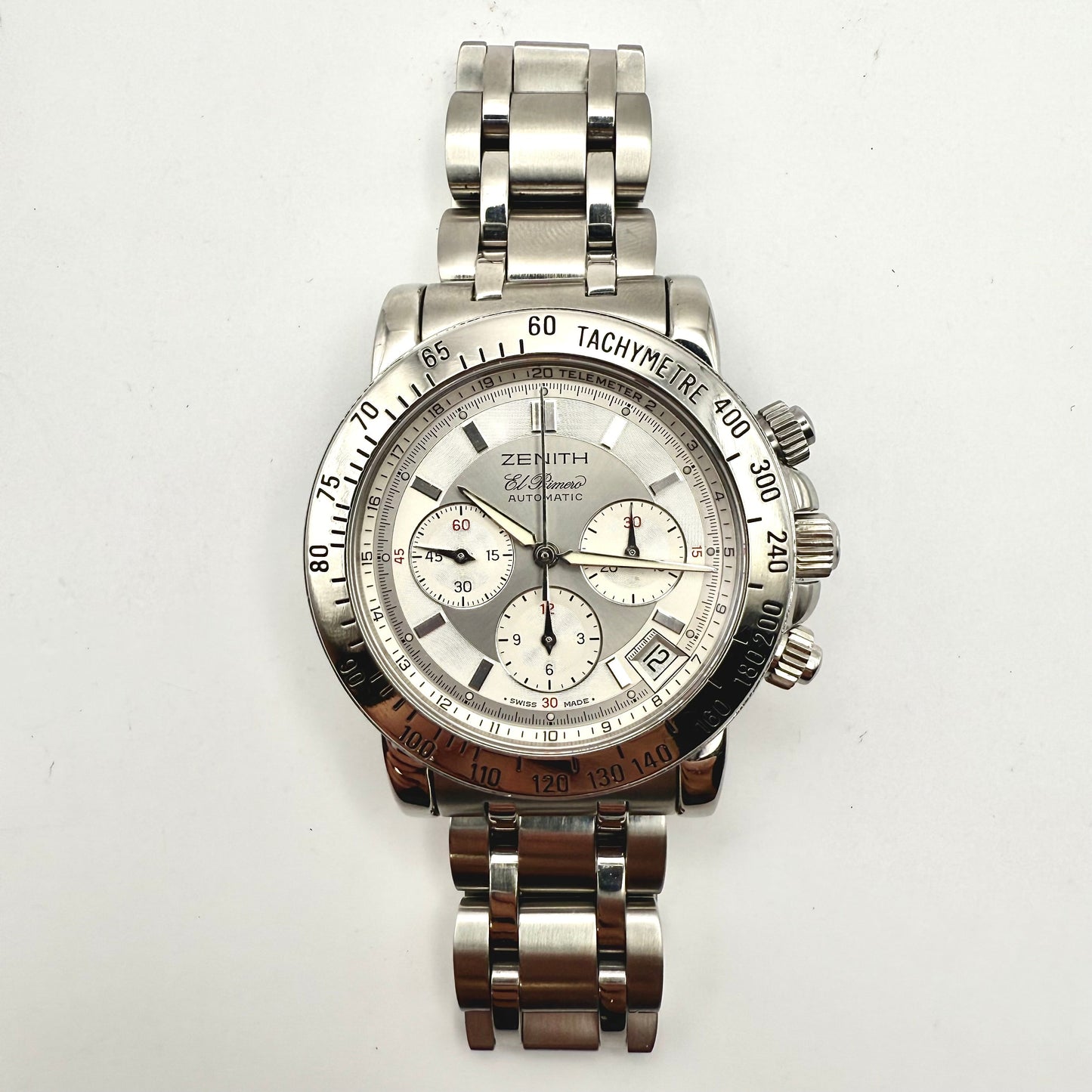 Zenith El Primero Rainbow Chronograph – Acier – Calibre 400Z – Année 2000 – Full Set