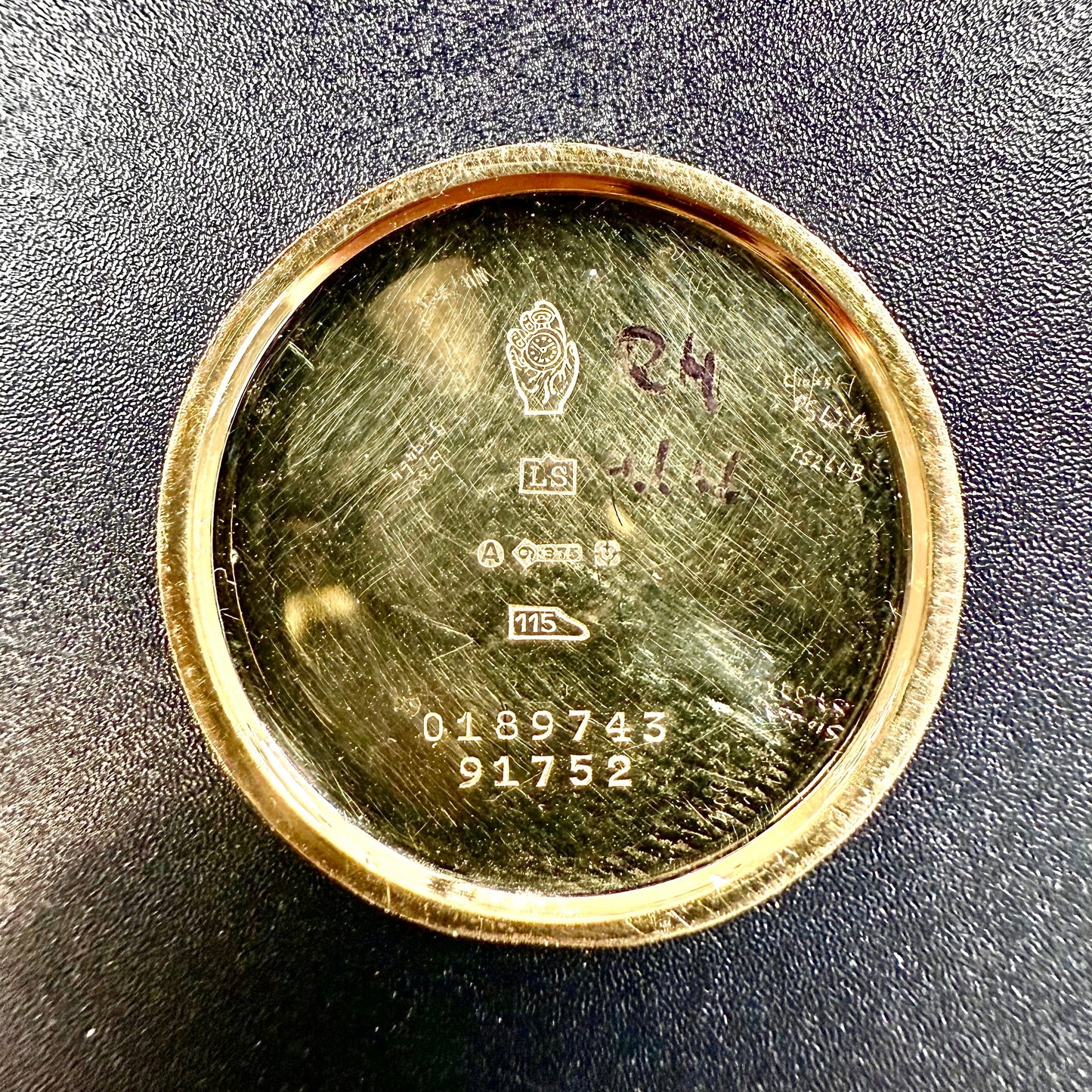 Movado Vintage – Calibre Manufacture 150MN – Boîtier Or 9K – Années 1950