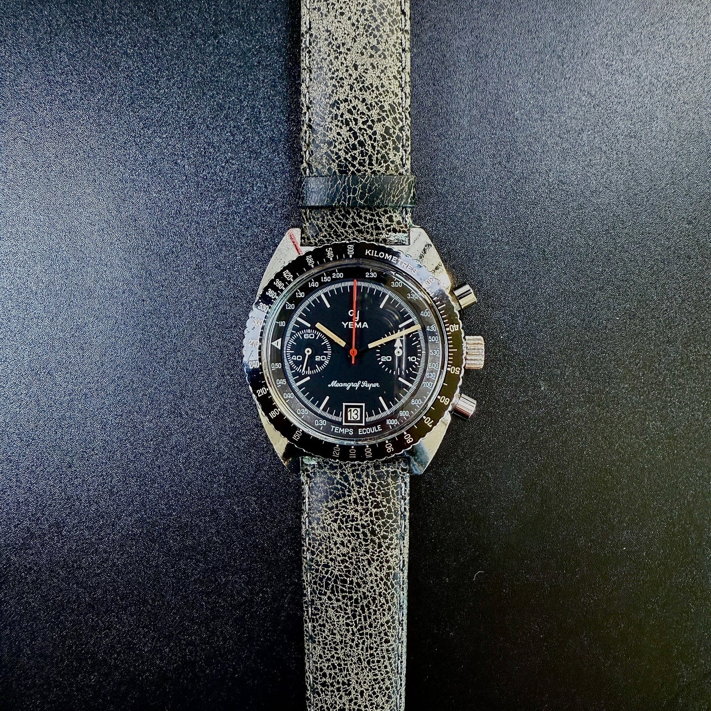 YEMA Meangraf Super – Chronographe Vintage – Mouvement Manuel Valjoux 7734