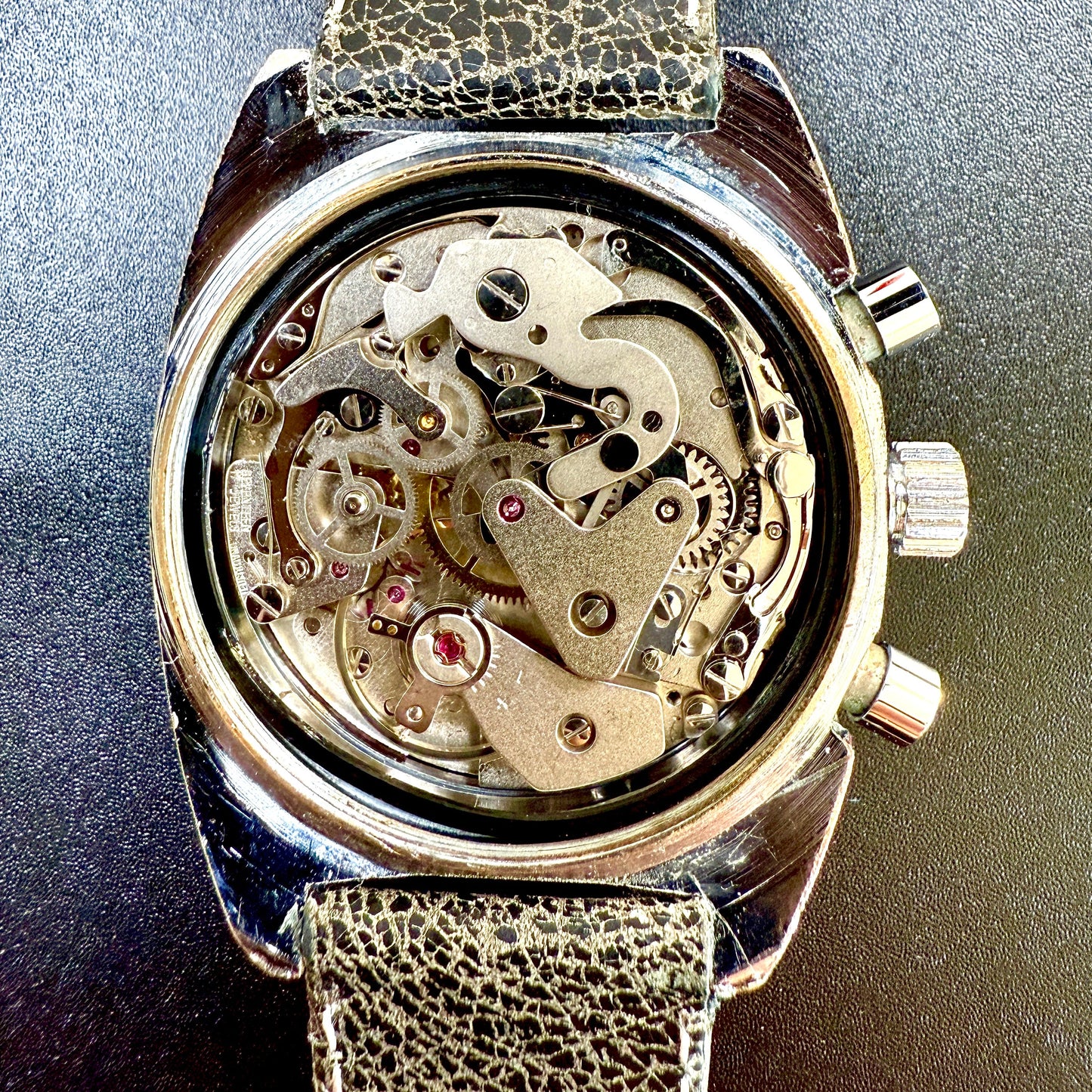 YEMA Meangraf Super – Chronographe Vintage – Mouvement Manuel Valjoux 7734