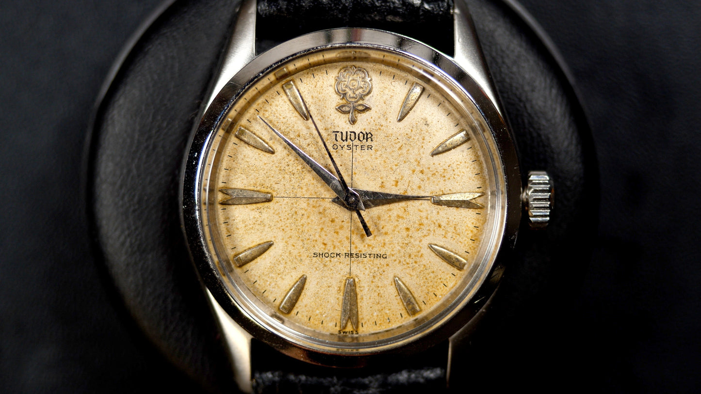 Tudor "Big Rose" Réf. 7934 – Acier Inoxydable – Mouvement Manuel – Calibre 1156