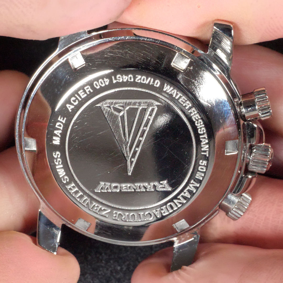 Zenith El Primero Rainbow Chronograph – Acier – Calibre 400Z – Année 2000 – Full Set