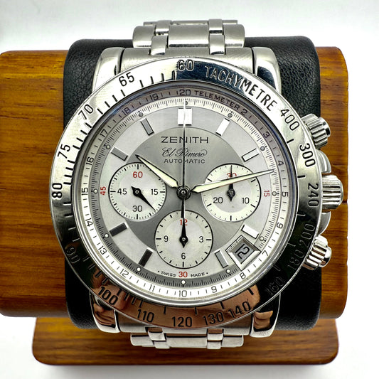 Zenith El Primero Rainbow Chronograph – Acier – Calibre 400Z – Année 2000 – Full Set