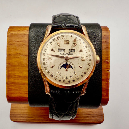 Movado Celestograf – Triple Calendrier & Phase de Lune – Calibre 473 – Années 1950
