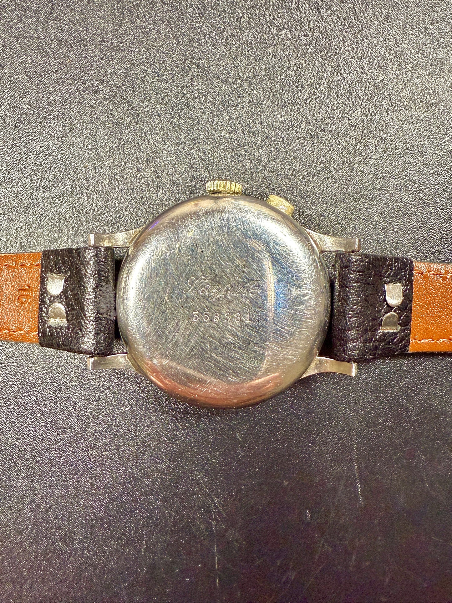 Sparta Prima Chronographe Monopoussoir – Calibre Landeron 13 – Années 1940 – Rare et Authentique