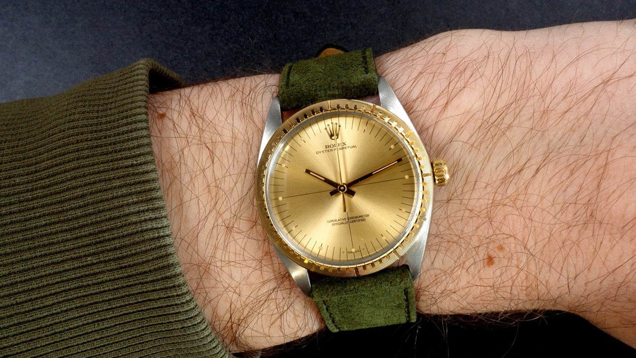 Montre Rolex Oyster Perpetual en cours de restauration horlogère